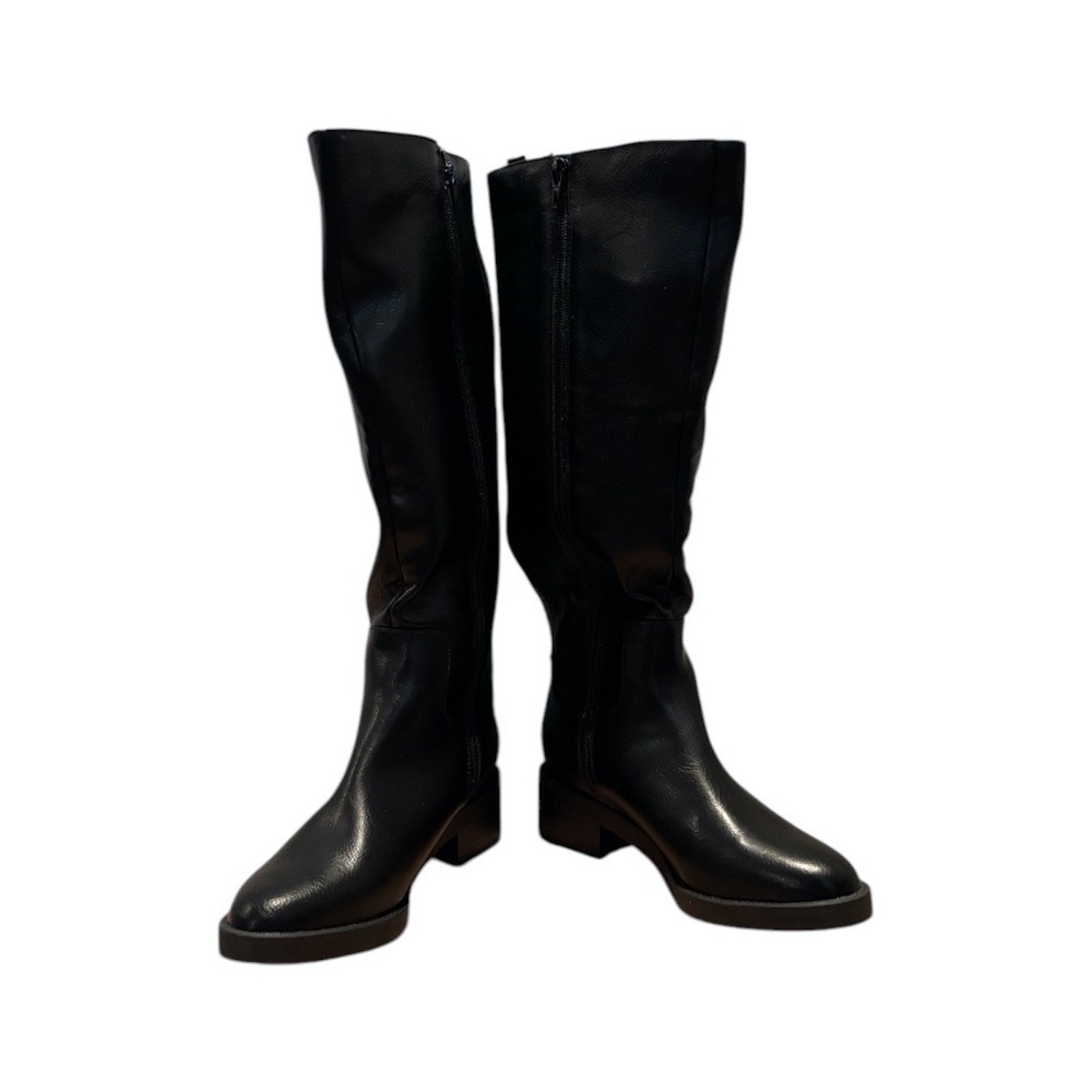 Life Stride Blythe Knee High Riding Boots in Black Size 5.5